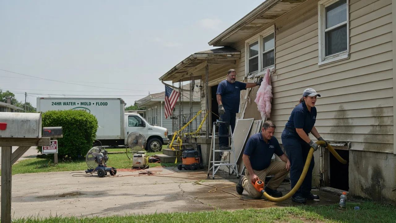 Water Damage Repair in Huddleston, VA near me